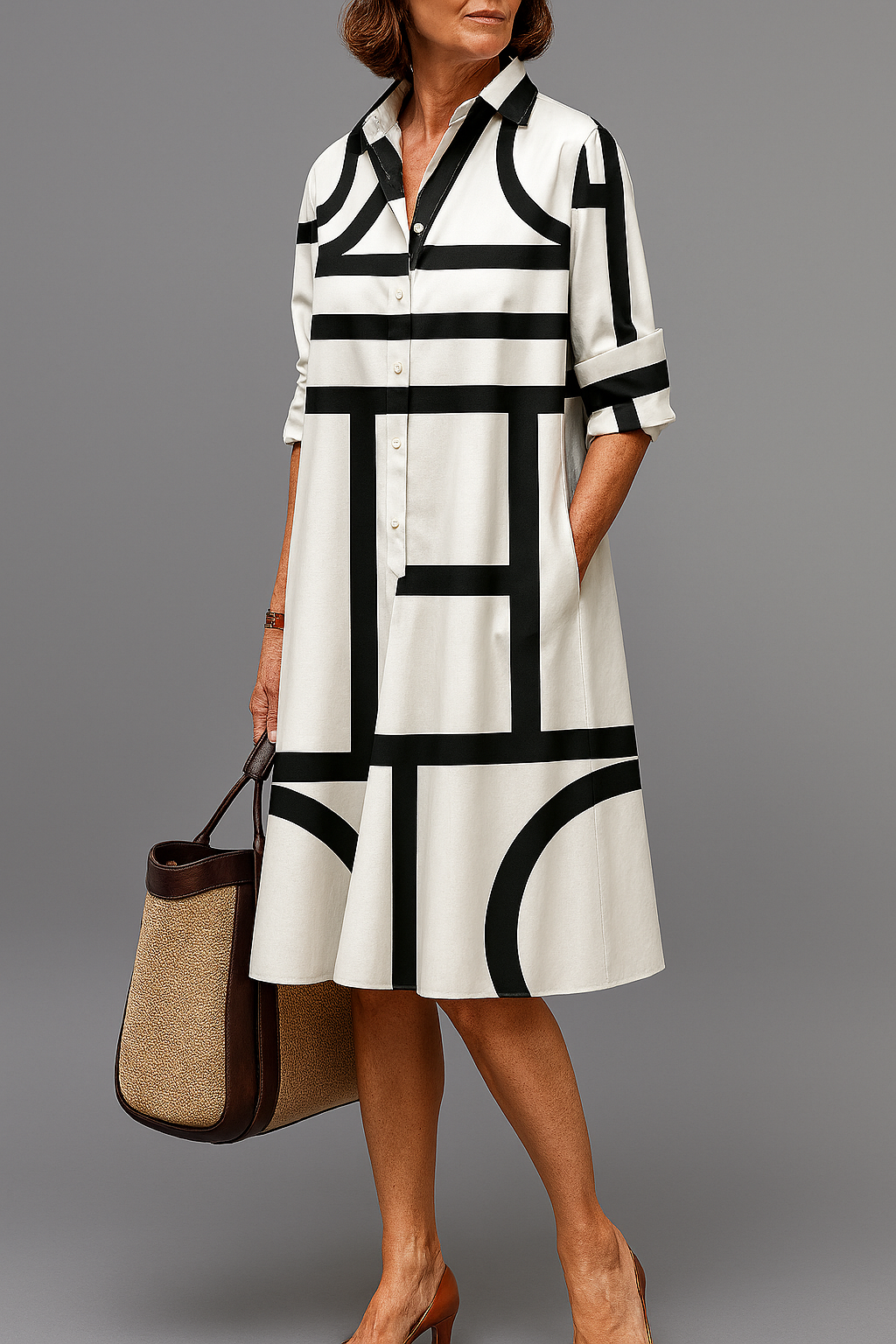 Annette | Stylish Midi Dress