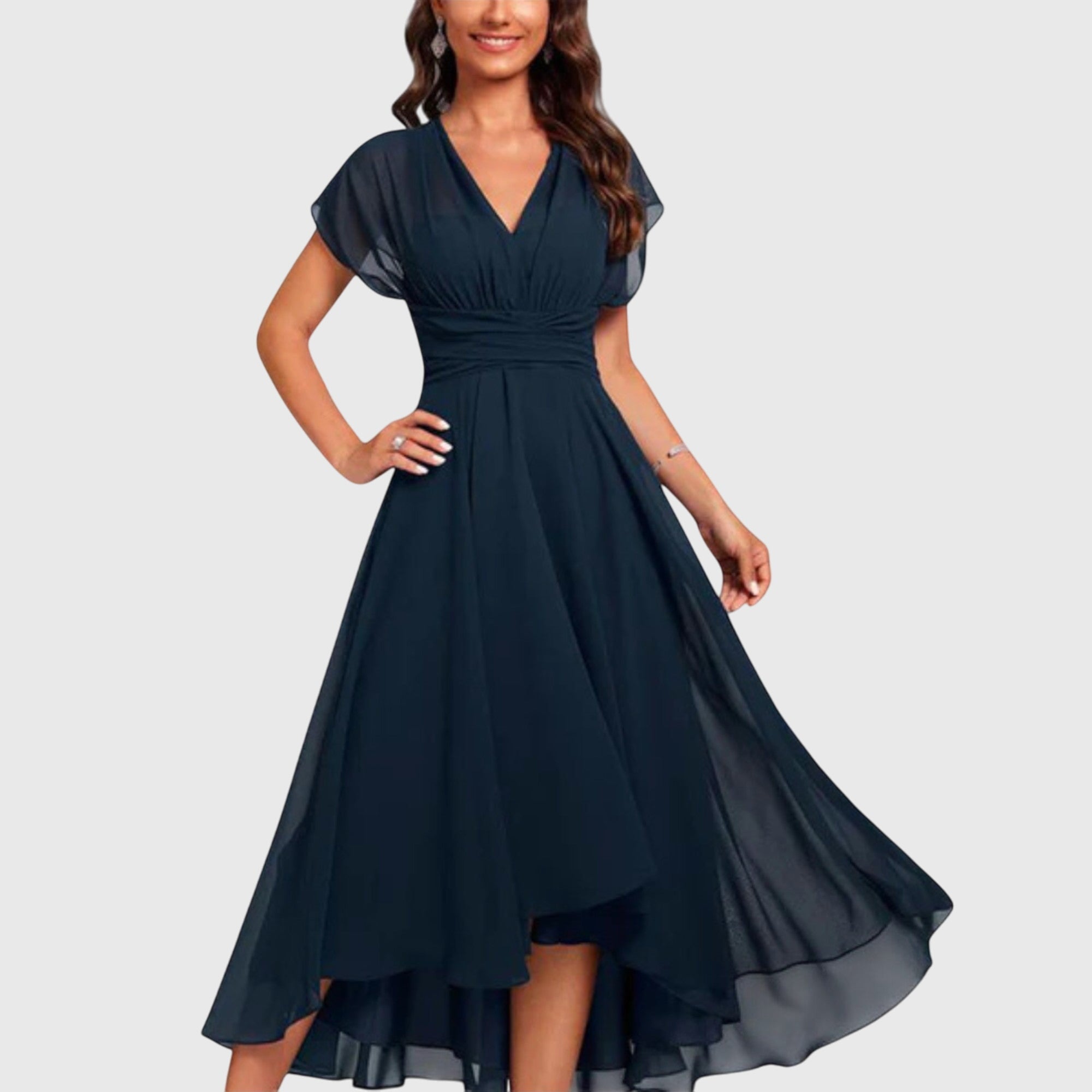 Christina | V-Neck A-Line Dress